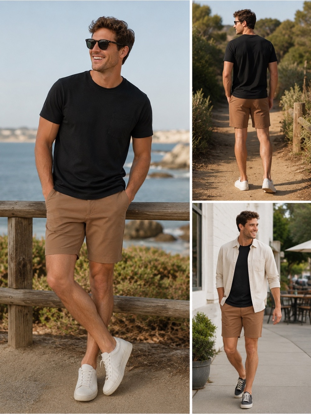 Vuori meta Classic Chino shorts camel NEW 33